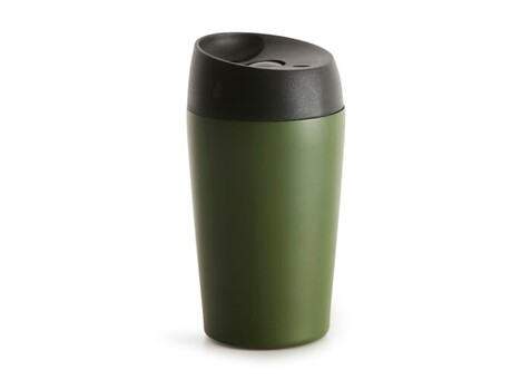 Sagaform Loke Reisebecher Farbe beschichtet 240ml - Grün bedrucken, Art.-Nr. LT52101-N0031 Sagaform Loke Reisebecher Farbe beschichtet 240ml - Grün bedrucken, Art.-Nr. LT52101-N0031