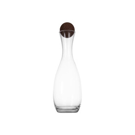 Sagaform Nature Karaffe mit Korkverschluss 1,5 liter - Transparent bedrucken, Art.-Nr. LT52201-N0004