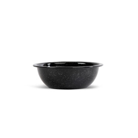 Sagaform Doris Emaille-Schale - Schwarz bedrucken, Art.-Nr. LT52229-N0002