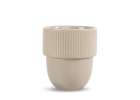 Sagaform Inka Tasse 270ml - Hellgrau bedrucken, Art.-Nr. LT52236-N0062