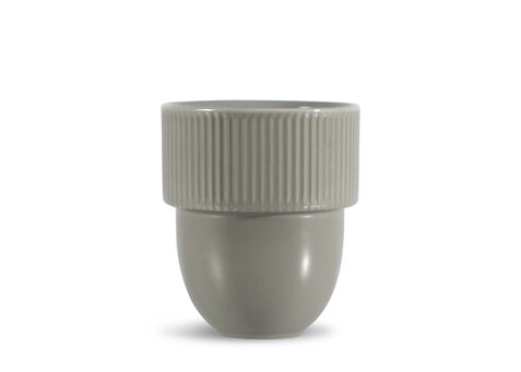 Sagaform Inka Tasse 270ml - Grau bedrucken, Art.-Nr. LT52236-N0061