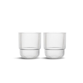 Billi Wasserglas 2er Set - Transparent bedrucken, Art.-Nr. LT52249-N0004