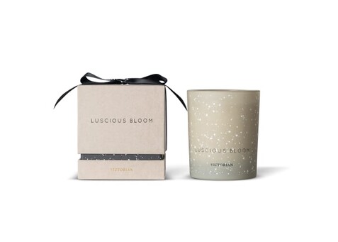Victorian Luscious Bloom Kerze - Weiss bedrucken, Art.-Nr. LT53509-N0001 Victorian Luscious Bloom Kerze - Weiss bedrucken, Art.-Nr. LT53509-N0001