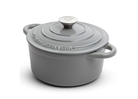 Orrefors Jernverk Emaillierte Eisenpfanne 2.8L - Hellgrau bedrucken, Art.-Nr. LT54009-N0062 Orrefors Jernverk Emaillierte Eisenpfanne 2.8L - Hellgrau bedrucken, Art.-Nr. LT54009-N0062