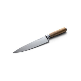 Orrefors Jernverk Kochmesser 8&amp;quot; Stahl - Holz bedrucken, Art.-Nr. LT54015-N0093