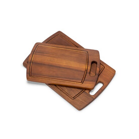 Orrefors Jernverk 2er-pack Acacia-Holzschneidebretter - Holz bedrucken, Art.-Nr. LT54027-N0093