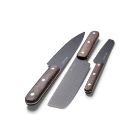 Orrefors Jernverk Messerset holz 3er-Set - Holz bedrucken, Art.-Nr. LT54030-N0093