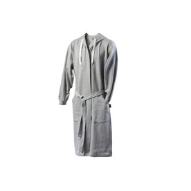 Kosta Linnewafveri Bademantel College S/M - Grau bedrucken, Art.-Nr. LT54500-N0061