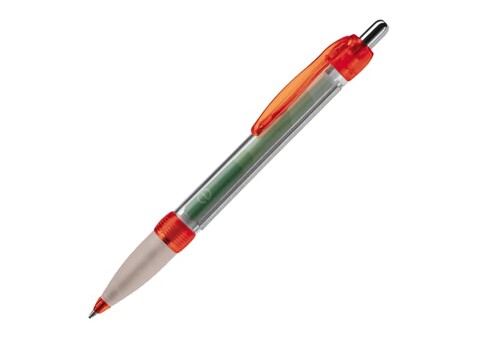 Banner Pen Transparent - Transparent / Rot bedrucken, Art.-Nr. LT80388-N0421 Banner Pen Transparent - Transparent / Rot bedrucken, Art.-Nr. LT80388-N0421