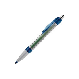Banner Pen Transparent - Transparent / Blau bedrucken, Art.-Nr. LT80388-N0411