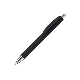 Kugelschreiber Texas Hardcolour - Schwarz bedrucken, Art.-Nr. LT80506-N0002