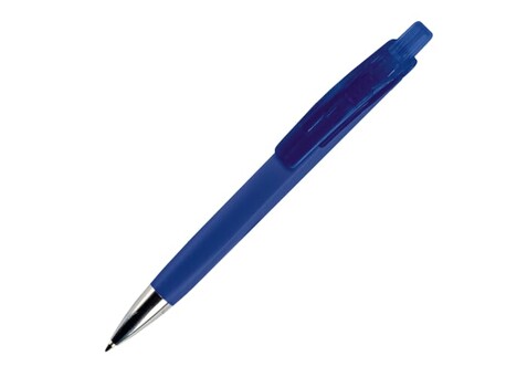 Kugelschreiber Riva Soft-Touch - Blau bedrucken, Art.-Nr. LT80836-N0011