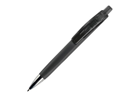 Kugelschreiber Riva Soft-Touch - Schwarz bedrucken, Art.-Nr. LT80836-N0002 Kugelschreiber Riva Soft-Touch - Schwarz bedrucken, Art.-Nr. LT80836-N0002