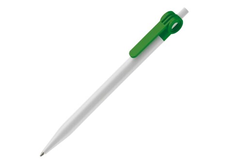 Kugelschreiber Futurepoint Hardcolour - Weiss / Grün bedrucken, Art.-Nr. LT80886-N0131 Kugelschreiber Futurepoint Hardcolour - Weiss / Grün bedrucken, Art.-Nr. LT80886-N0131