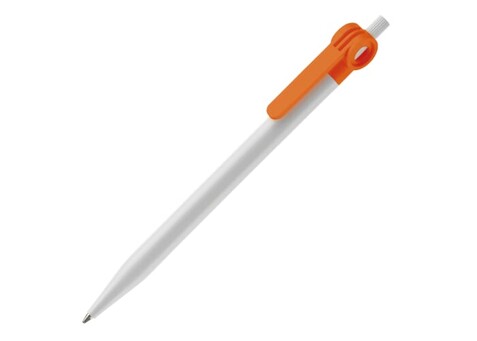 Kugelschreiber Futurepoint Hardcolour - Weiss / Orange bedrucken, Art.-Nr. LT80886-N0126 Kugelschreiber Futurepoint Hardcolour - Weiss / Orange bedrucken, Art.-Nr. LT80886-N0126
