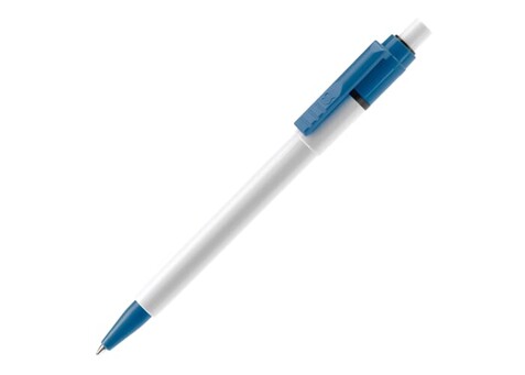 Kugelschreiber Baron Colour Hardcolour - Weiss / Hellblau bedrucken, Art.-Nr. LT80900-N0112 Kugelschreiber Baron Colour Hardcolour - Weiss / Hellblau bedrucken, Art.-Nr. LT80900-N0112