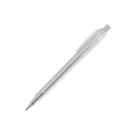 Kugelschreiber Baron &amp;#039;03 Ice Frosty - Ecru / Weiss bedrucken, Art.-Nr. LT80902-N5401