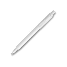 Kugelschreiber Baron hardcolour - Weiss bedrucken, Art.-Nr. LT80906-N0007
