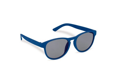 Sonnenbrille Weizenstroh Erde UV400 - Blau bedrucken, Art.-Nr. LT86715-N0011