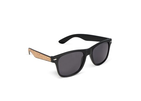 Justin RPC-Sonnenbrille mit Korkeinlage UV400 - Schwarz bedrucken, Art.-Nr. LT86720-N0002 Justin RPC-Sonnenbrille mit Korkeinlage UV400 - Schwarz bedrucken, Art.-Nr. LT86720-N0002