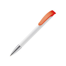 KS Apollo Metall Tip HC - Weiss / Orange bedrucken, Art.-Nr. LT87107-N0126