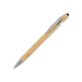 Kugelschreiber Paris Bamboo Stylus - Natur bedrucken, Art.-Nr. LT87251-N0094