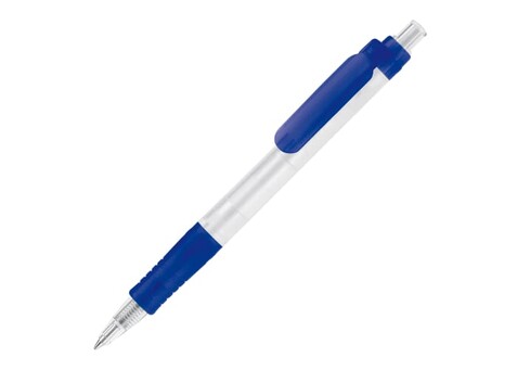 Kugelschreiber Vegetal Pen Clear Transparent - Gefrostet Dunkelblau bedrucken, Art.-Nr. LT87540-N5410 Kugelschreiber Vegetal Pen Clear Transparent - Gefrostet Dunkelblau bedrucken, Art.-Nr. LT87540-N5410