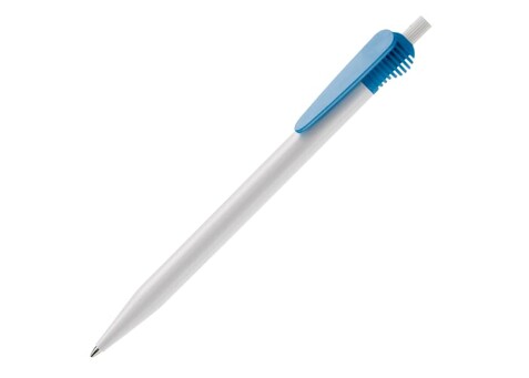 Kugelschreiber Cosmo Hardcolour - Weiss / Hellblau bedrucken, Art.-Nr. LT87610-N0112 Kugelschreiber Cosmo Hardcolour - Weiss / Hellblau bedrucken, Art.-Nr. LT87610-N0112