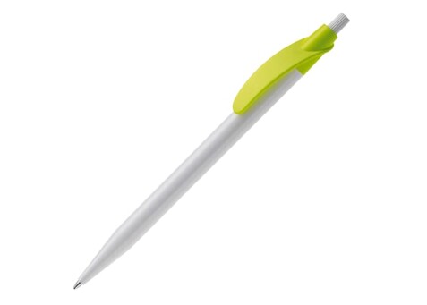 Kugelschreiber Cosmo Hardcolour - Weiss / Hellgrün bedrucken, Art.-Nr. LT87612-N0132 Kugelschreiber Cosmo Hardcolour - Weiss / Hellgrün bedrucken, Art.-Nr. LT87612-N0132