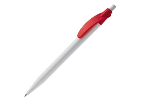 Kugelschreiber Cosmo Hardcolour - Weiss / Rot bedrucken, Art.-Nr. LT87612-N0121 Kugelschreiber Cosmo Hardcolour - Weiss / Rot bedrucken, Art.-Nr. LT87612-N0121