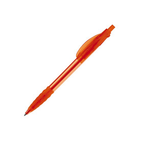 Kugelschreiber Cosmo Transparent - Transparent / Orange bedrucken, Art.-Nr. LT87626-N0426