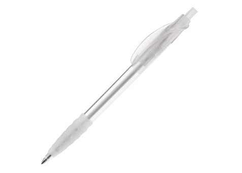 Kugelschreiber Cosmo Transparent - Transparent / Weiss bedrucken, Art.-Nr. LT87626-N0401 Kugelschreiber Cosmo Transparent - Transparent / Weiss bedrucken, Art.-Nr. LT87626-N0401
