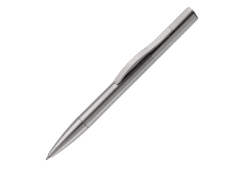 Metall USB Kugelschreiber 4GB - Silber bedrucken, Art.-Nr. LT87659-N0005