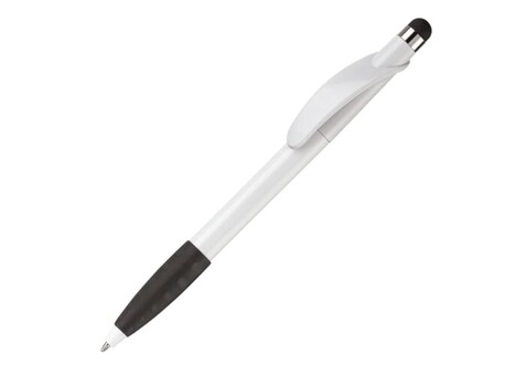 Kugelschreiber Cosmo Stylus - Weiss / Schwarz bedrucken, Art.-Nr. LT87695-N0102 Kugelschreiber Cosmo Stylus - Weiss / Schwarz bedrucken, Art.-Nr. LT87695-N0102