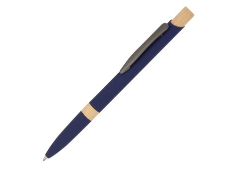 Kugelschreiber Sering recycelt Alu - Dunkelblau bedrucken, Art.-Nr. LT87754-N0010