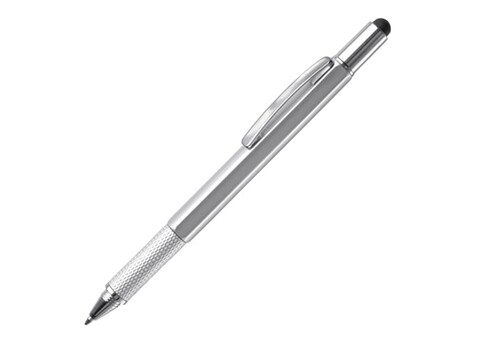 Kugelschreiber mit Werkzeug Build-it - Silber bedrucken, Art.-Nr. LT87797-N0005 Kugelschreiber mit Werkzeug Build-it - Silber bedrucken, Art.-Nr. LT87797-N0005