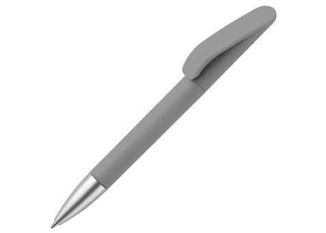 Kugelschreiber Slash soft touch R-ABS - Grau bedrucken, Art.-Nr. LT87824-N0061 Kugelschreiber Slash soft touch R-ABS - Grau bedrucken, Art.-Nr. LT87824-N0061