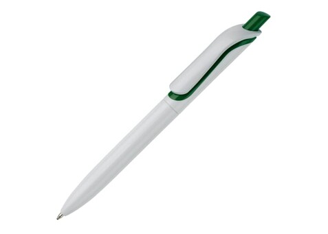 Kugelschreiber Modell Click Shadow - Hergestellt in Deutschland - Weiss / Dunkelgrün bedrucken, Art.-Nr. LT87864-N0130 Kugelschreiber Modell Click Shadow - Hergestellt in Deutschland - Weiss / Dunkelgrün bedrucken, Art.-Nr. LT87864-N0130