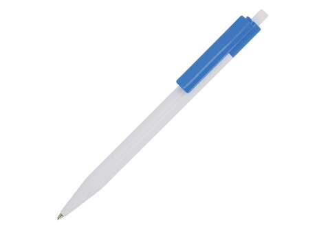 Kugelschreiber Kuma Hardcolour - Weiss / Hellblau bedrucken, Art.-Nr. LT87877-N0112 Kugelschreiber Kuma Hardcolour - Weiss / Hellblau bedrucken, Art.-Nr. LT87877-N0112