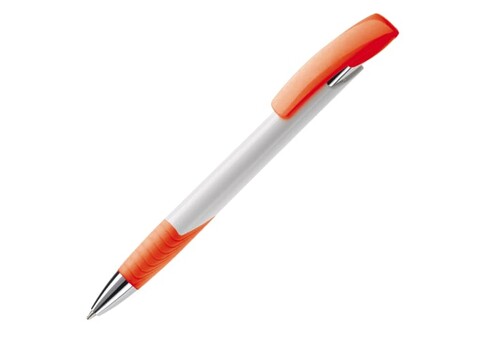 Kugelschreiber Zorro Hardcolour - Weiss / Orange bedrucken, Art.-Nr. LT87935-N0126 Kugelschreiber Zorro Hardcolour - Weiss / Orange bedrucken, Art.-Nr. LT87935-N0126