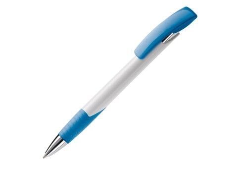 Kugelschreiber Zorro Hardcolour - Weiss / Hellblau bedrucken, Art.-Nr. LT87935-N0112 Kugelschreiber Zorro Hardcolour - Weiss / Hellblau bedrucken, Art.-Nr. LT87935-N0112