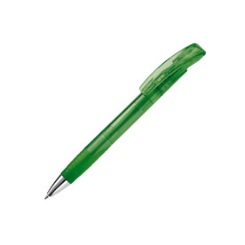 Kugelschreiber Zorro Transparent - Transparent / Grün bedrucken, Art.-Nr. LT87937-N0431