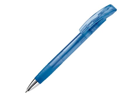 Kugelschreiber Zorro Transparent - Transparent / Blau bedrucken, Art.-Nr. LT87937-N0411 Kugelschreiber Zorro Transparent - Transparent / Blau bedrucken, Art.-Nr. LT87937-N0411