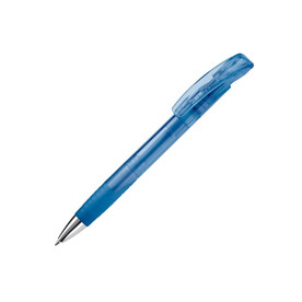 Kugelschreiber Zorro Transparent - Transparent / Blau bedrucken, Art.-Nr. LT87937-N0411