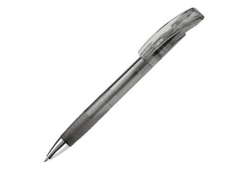 Kugelschreiber Zorro Transparent - Transparent / Schwarz bedrucken, Art.-Nr. LT87937-N0402