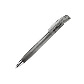Kugelschreiber Zorro Transparent - Transparent / Schwarz bedrucken, Art.-Nr. LT87937-N0402