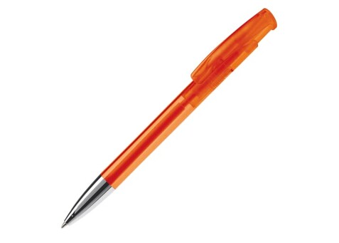 Kugelschreiber Avalon Transparent mit Metallspitze - Transparent / Orange bedrucken, Art.-Nr. LT87945-N0426 Kugelschreiber Avalon Transparent mit Metallspitze - Transparent / Orange bedrucken, Art.-Nr. LT87945-N0426