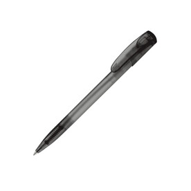 Kugelschreiber Deniro Frosty - Ecru / Schwarz bedrucken, Art.-Nr. LT87952-N5402