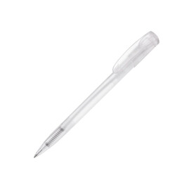 Kugelschreiber Deniro Frosty - Ecru / Weiss bedrucken, Art.-Nr. LT87952-N5401