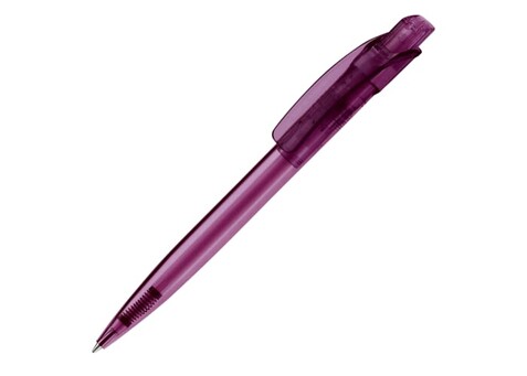Kugelschreiber Cube Transparent - Transparent / Purple bedrucken, Art.-Nr. LT87980-N0472 Kugelschreiber Cube Transparent - Transparent / Purple bedrucken, Art.-Nr. LT87980-N0472